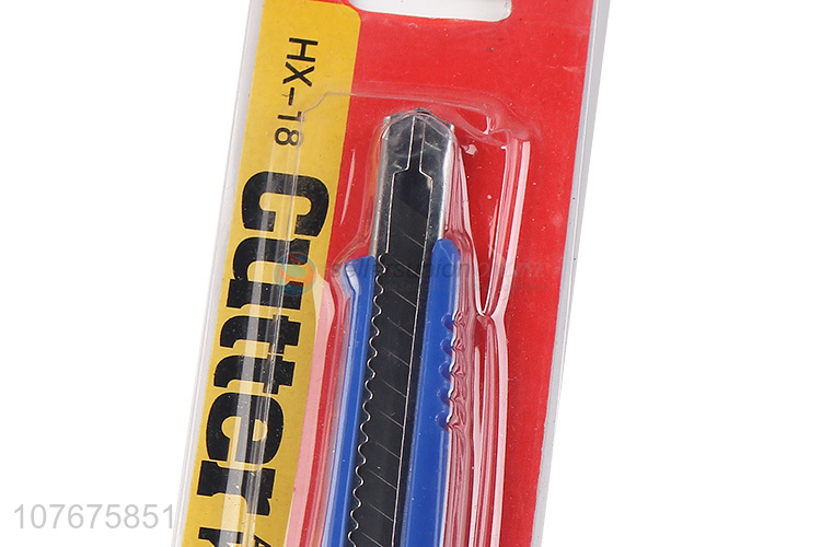 Hot sale retractable snap off knife box cutter