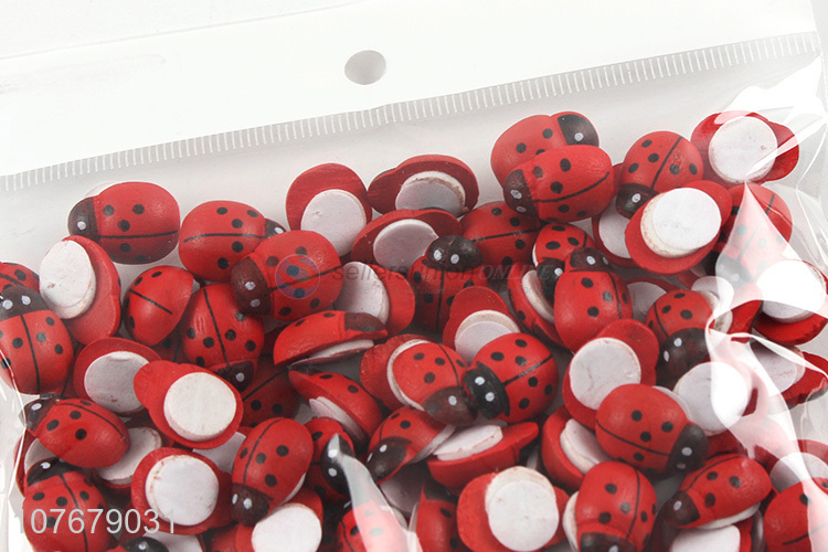 New style home decoration shop decoration seven-star ladybug middle wooden clip