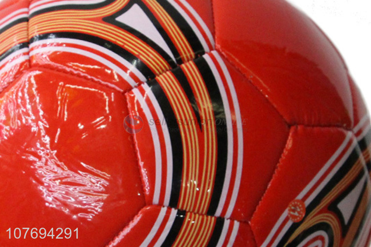 Factory supply red football with cheap price