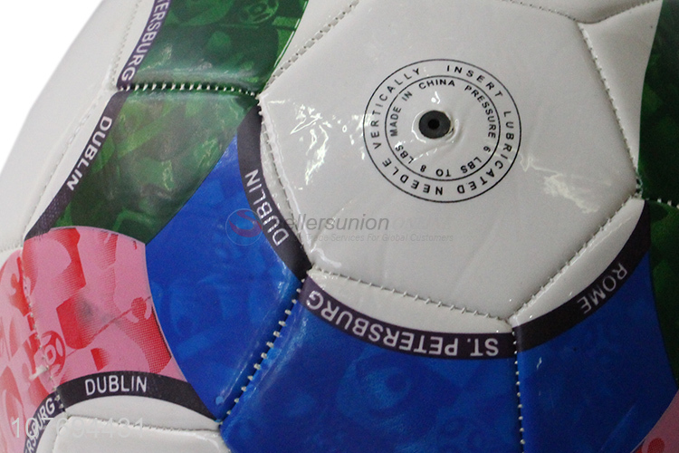 Training match football ball custom soccer ball for sports