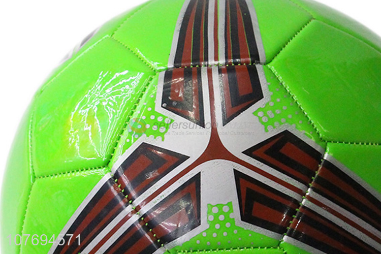 Fashion style colourful match football soccer ball for sports