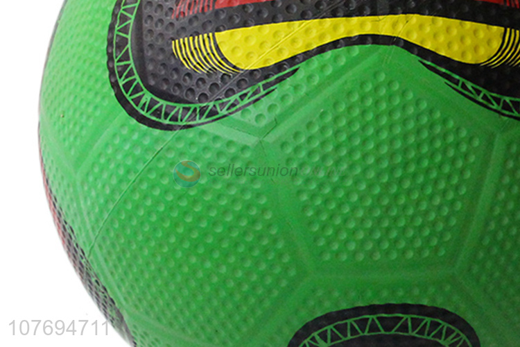 Low price durable rubber football soccer ball for match