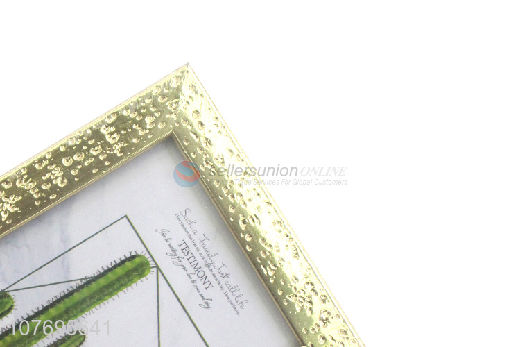 Wholesale modern textured photo frame standing photo frame