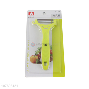 High Quality Plastic Handle Vegetable & Fruit Peeler For Kitchen