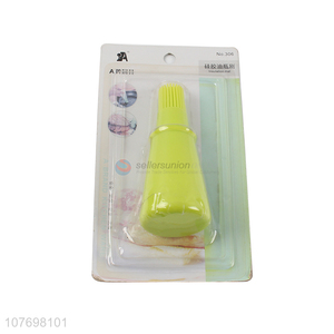 Custom Food Grade Kitchen BBQ Tools Silicone Oil Brush Bottle