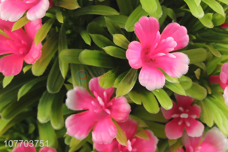 Beautiful and generous indoor potted plastic artificial flower decoration