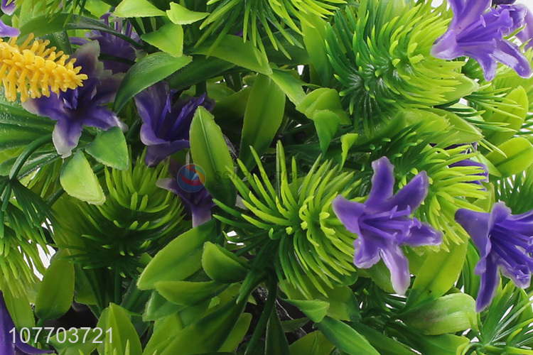 High-quality fake flower potted indoor decoration greening plastic fake flower