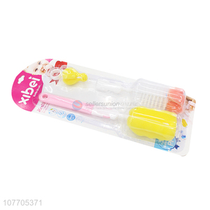 Good sale kids water bottle brush baby <em>nipple</em> sponge brush