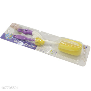 Good sale bottle <em>nipple</em> cleaner feeding bottle sponge brush