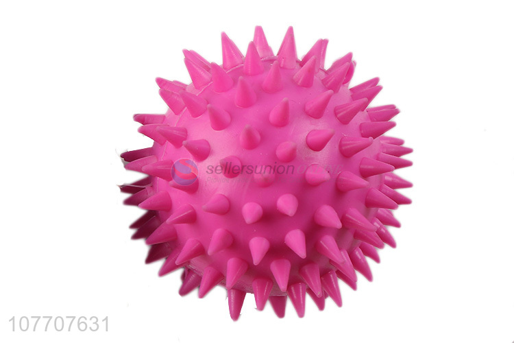 Popular pet non-toxic toy chew interactive toy bouncy spike