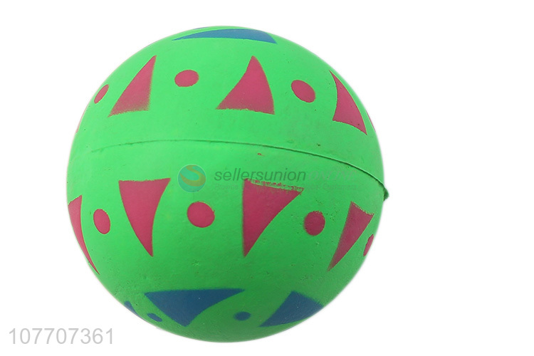 Factory direct sale toy latex plastic training ball dog chew interactive pet toy