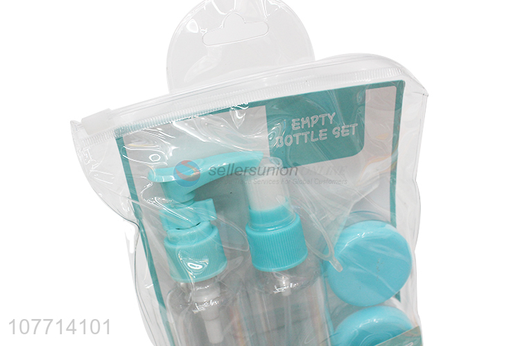 Travel Split Bottle Plastic Empty Bottle Set For Skin Care Products