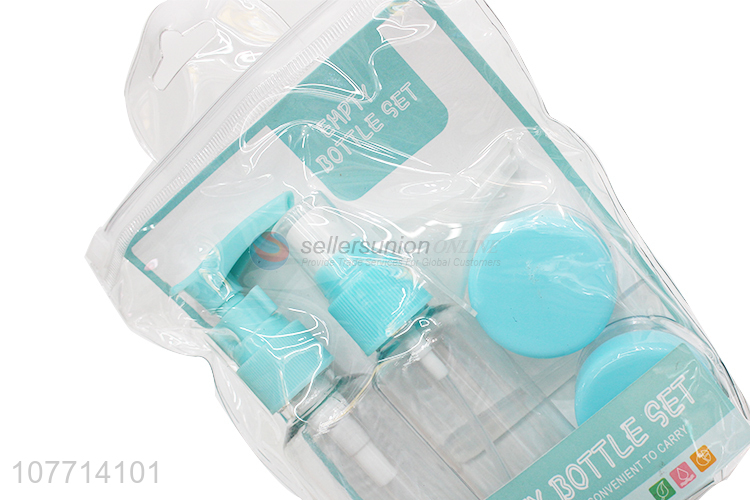 Travel Split Bottle Plastic Empty Bottle Set For Skin Care Products