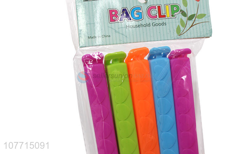 Hot Sale Plastic Bag Clips Food Storage Sealing Clips Set