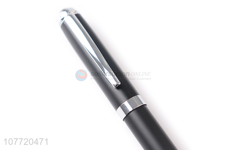 Promotional office and school supplies rotating metal ball-point pens