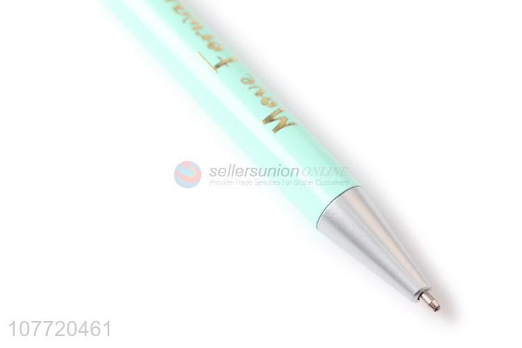 Custom logo personalized rotating metal ball pens for gift promotion