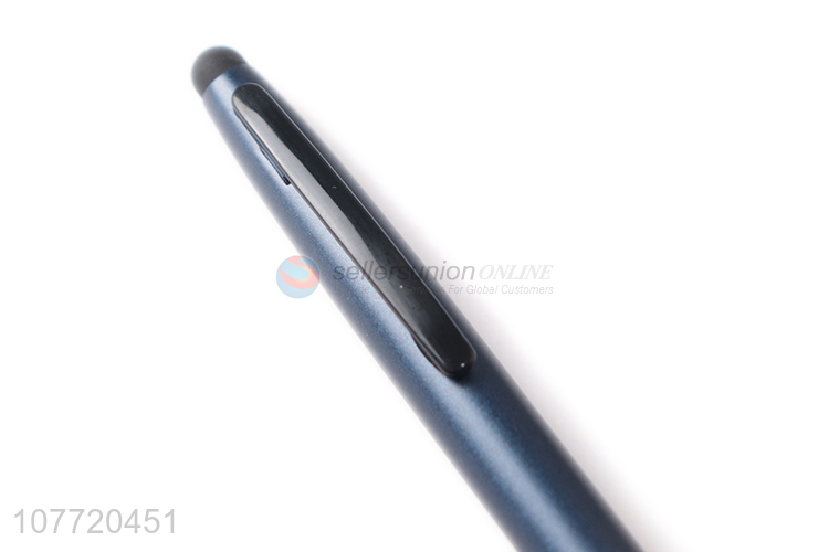 Hot selling stationery rotating heavy metal ball pens for office