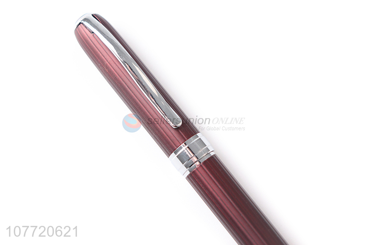 Hot sale office supplies business rotating metal ball-point pens