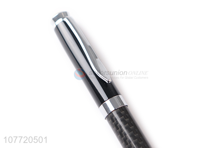 Latest design office supplies business rotating metal ball-point pens