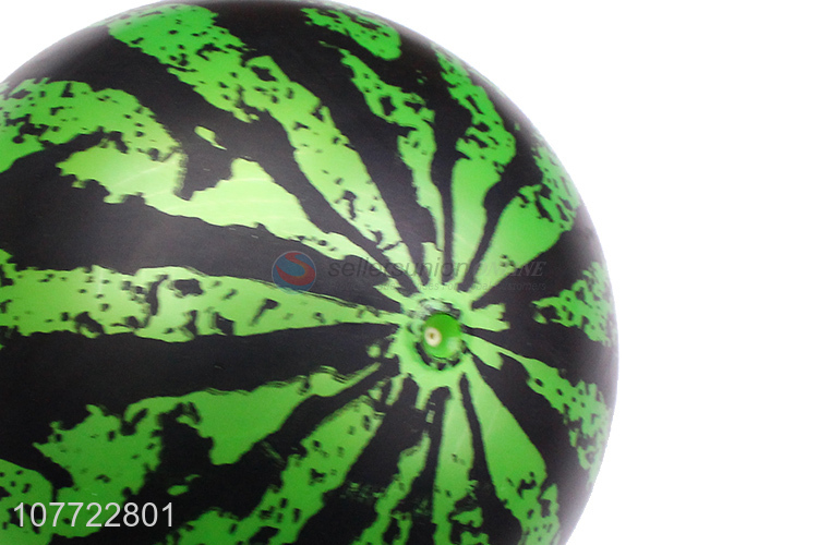 Hot selling outdoor activities toy ball pvc watermelon ball for chidren