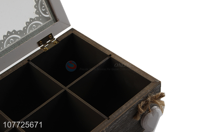Hot Selling Wood Jewelry Box Compartments Storage Boxes