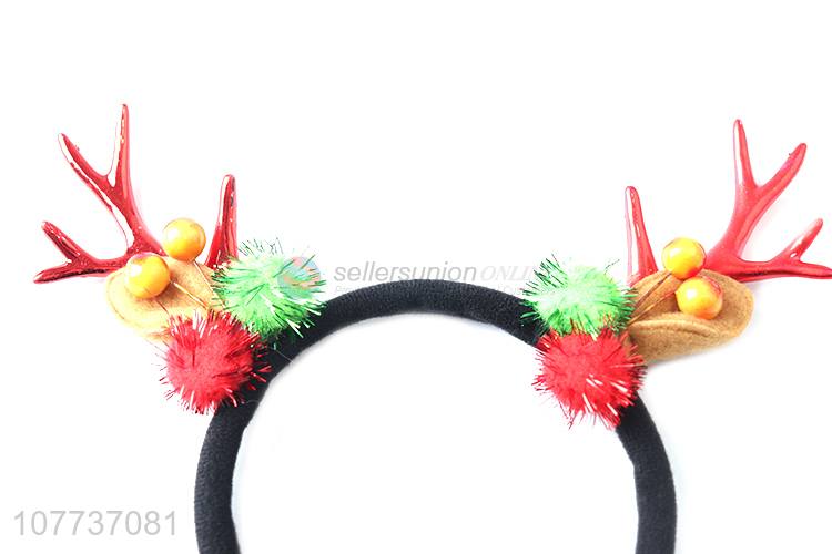 New Christmas headband Christmas gift Antler head buckle adult children performance props