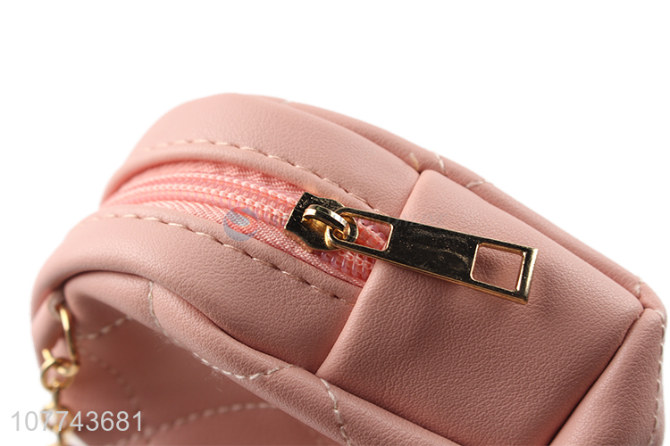 Fashion Style Pink Change Purse Ladies Coin Case