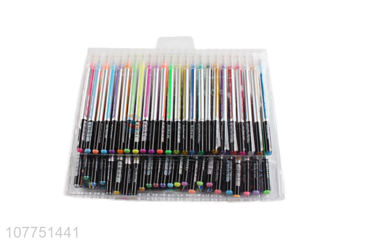 Factory price 48 colors highlighters fluorescent marker pen set