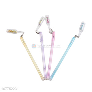 New arrival bottle pendant plastic gel ink pen student stationery