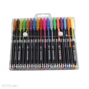 Good sale 18 neon colors highlighters fluorescent marker pen set