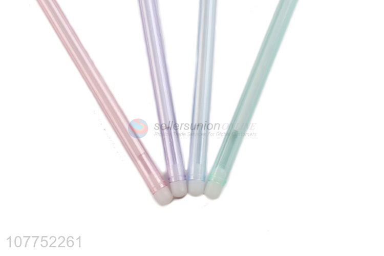 Hot selling paw pendant plastic gel ink pen student stationery