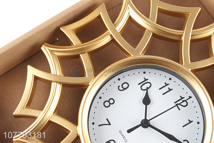 Explosive design decoration home clock living room wall clock