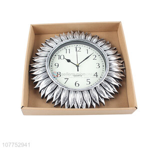 European style pendant living room silent quartz wall clock