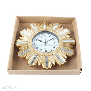 New Art Technology Wall Clock Craft Mirror Wall Clock