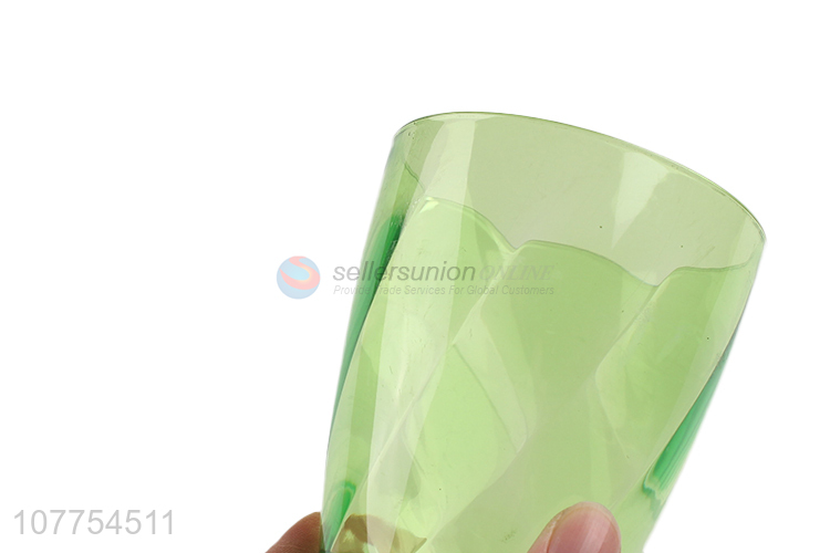 Fashion Colorful Juice Cup Plastic Water Cup Tooth Mug