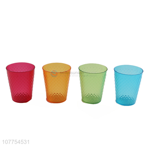 Latest Plastic Cup Colorful Water Cup Drinking Cup