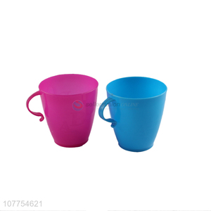 Wholesale 4 Pieces Plastic Cup Water Cup Colorful Drinking Cup