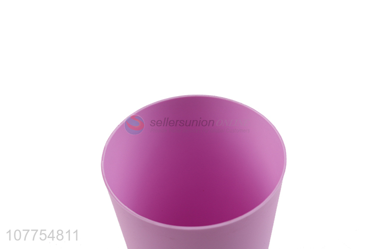 Simple Design Colorful Juice Cup Fashion Water Cup Plastic Cup