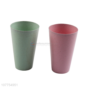 Hot Sale Colorful Plastic Cup Fashion Water Cup Juice Glass