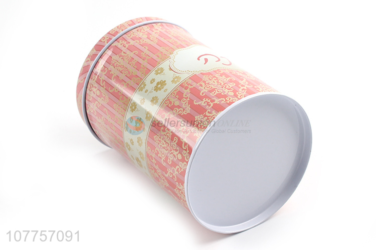 Fashion Household Tea Candy Cookie Storage Box Popular Tin Box