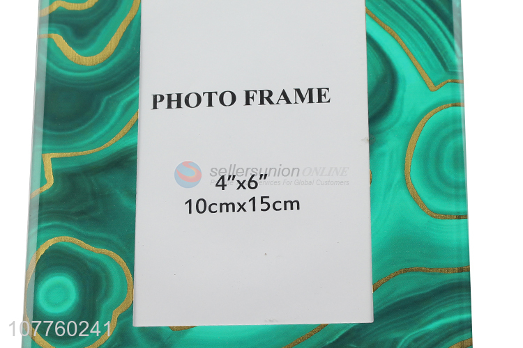 Hot selling three-dimensional photo frame home decoration glass photo frame