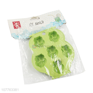 New arrival owl shape silicone ice cube tray ice block mold