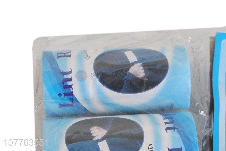 Factory price pet hair cleaning sticky lint roller refills 40 sheets