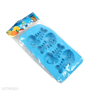 Recent products fishbone shape silicone ice cube tray ice block mold