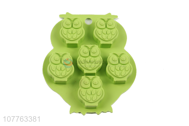 New arrival owl shape silicone ice cube tray ice block mold