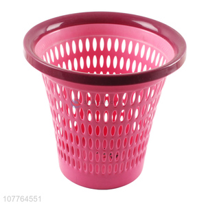 Wholesale plastic dustbin waste paper basket for home and office