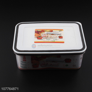 China factory 4 pieces fresh-keeping box food containers for kitchen