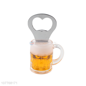 Fashion Beer Glass Shape Bottle Opener <em>Fridge</em> <em>Magnet</em>