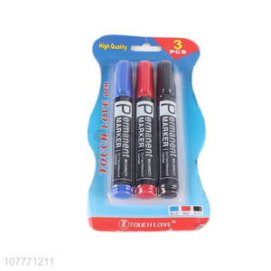 Good Sale 3 Pieces Permanent Marker Best <em>Marking</em> <em>Pen</em> Set