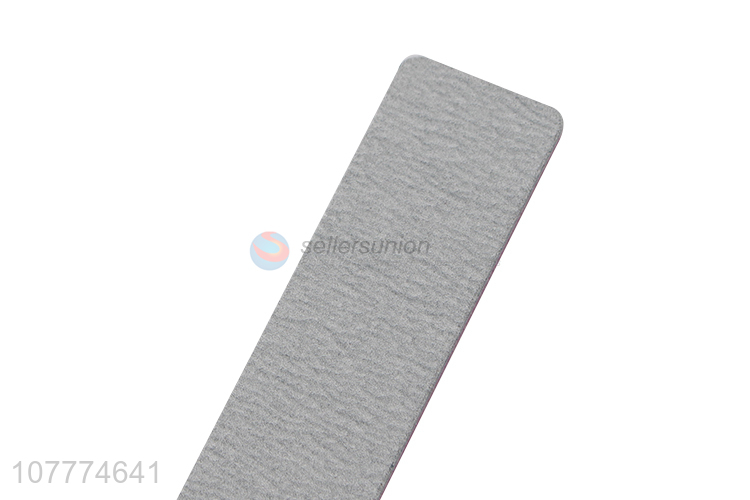 Wholesale manicure pedicure double sided eva nail file nail supplies